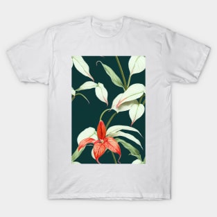 Botanical drawing of Anthurium T-Shirt